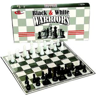 Kids Mandi Foldable Chess Set Strategy & War Board Game