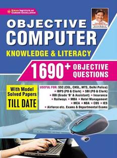 Kiran Objective Computer Knowledge And Literacy 1690+ Objective Question (English Medium)(3588)
