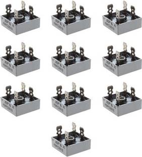 Vecare 10 Pcs KBPC3510 1KV 35A Single Phase Bridge Rectifier Diode Electronic Components Electronic Hobby Kit