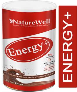 Naturewell Instant Multigrain Growth & Immunity Drink for Kids Nutrition Premium Energy+ Energy Drink