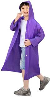 Kolva Solid Boys & Girls Raincoat