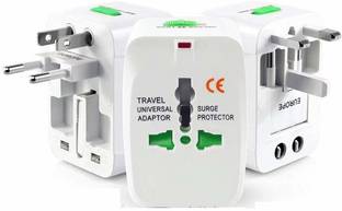 En ligne Universal Travel Adapter, All in one Plug for Phone, Laptop, Camera, Worldwide Adaptor