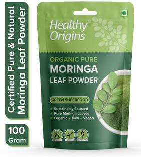 Healthy Origins Organic Moringa Leaf Powder for Weight Loss-Super Food Dietary Supplement
