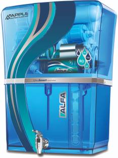 Aqua Fresh ALFA BLUE Mineral+ro+uv+uf+tds Electrical ground water purifier 15 L 15 L RO + UV + UF + TD...