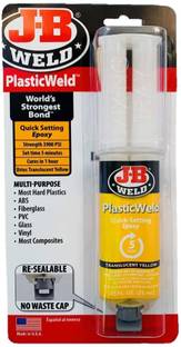 J-B Weld PlasticWeld Syringe, 25ML Adhesive