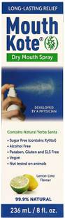 MouthKote Dry Mouth Spray, Oral Moisturizer with Yerba Santa, 8 Fluid Ounce Spray