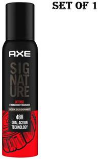 AXE SIGNATURE INTENSE PERFUME BODY DEODORANT 122M FOR MEN SET OF 1 Perfume Body Spray  -  For Men