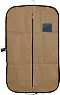 Home Decor Expert Coat cover Brown Foldable Non Woven 1 Piece Men's Coat Blazer Cover Grey - Set of 1 Brown coat