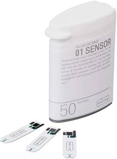 Arkray Blood Glucose meter Strips (Glucocard 01 Mini - Bottle Pack) 50 Glucometer Strips