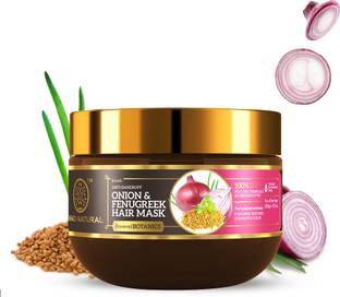 KHADI NATURAL Onion & Fenugreek Hair Mask- POWERED BOTANICS