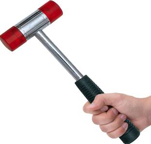 Hyderon Plastic Hammer With Detachable Mallet Soft Faced Plastic Hammer_25MM diameter Sledge Hammer