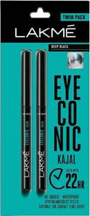 Lakmé Eyeconic Kajal Twin Pack