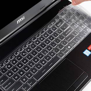 EATERA TPU Keyboard Cover for MSI GS70 GT62VR GF62VR GE63VR GS63VR WS60 WS63VR, GL72M GT73VR GE72 GT72 GP65 GP75 GT75 GT76, MSI Bravo 17 & Creator 17M Game Laptop Keyboard Skin