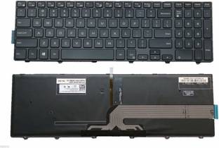 WEFLY for Dell Inspiron 15-3000 3551 3558 5542 5545 5547 Black Backlight P/N 0G7P48 Laptop Keyboard Re...