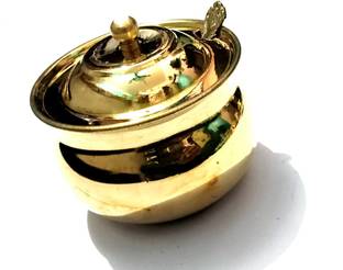 JAMM JAMM BRASS GHEE POT Brass Masher