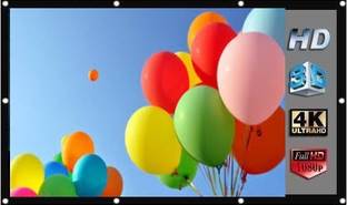 Vilro 65 inch Projector Screen,4K HD 16:9 Portable Video Screen Foldable Anti-Crease Projector Screen (Width 144 cm x 81 cm Height)