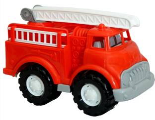 Goyal's Fire Brigade Toy Vehicle with Fire Rescue Ladders - No Metal Axle or Nut Used,