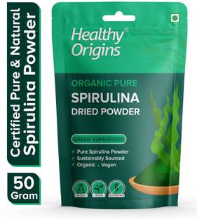 Healthy Origins Organic Spirulina Powder for Immunity, Digestion & Skin Health