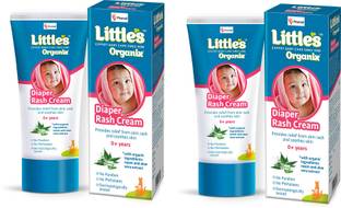 Little's Organix Diaper Rash Cream Organic Ingredients Aloe Vera & Neem extract x 2 Units