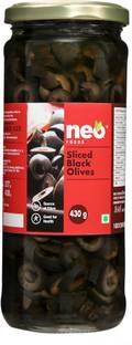 neo Sliced Black olives I Ready to Eat I Non-GMO I Olives