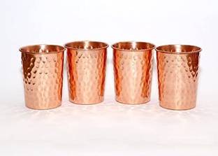 सिनल Stylish Dotted Copper Glass (100% Copper)JG0.29 ग्लास