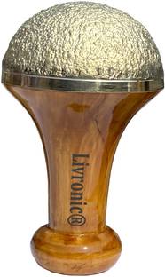 Livronic Bronze Kansa Natural Vatki Cup with wooden handle Ayurvedic Detox Foot Massager Bronze Kansa Natural Vatki Cup with wooden handle Ayurvedic Detox Foot Massager Massager