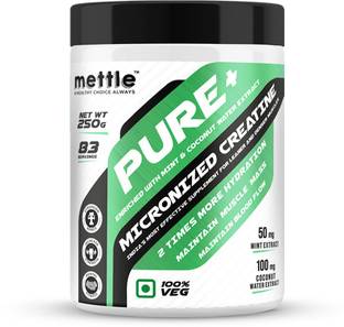 METTLE Pure+ Micronized Creatine with Mint & Coconut Water Extract Creatine