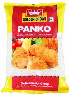 Golden Crown Panko japnese style bread crumbs 1000 GM 1000 g