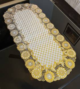 EMPORIUM WORLD Gold 84 cm Table Runner