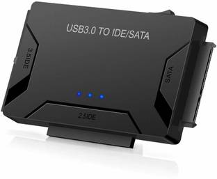 microware USB 3.0 to SATA IDE Hard Drive Adapter for 2.5" 3.5" IDE External SATA HDD SSD USB Adapter