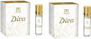 AROCHEM Diva (Pack of 2) Floral Attar