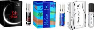 AROCHEM Black oudh Blue star Kala Bhoot Combo Floral Attar