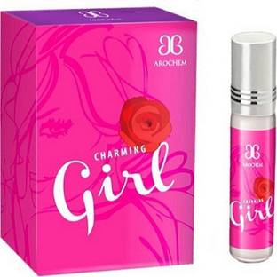 AROCHEM CHARMING GIRL' Apparel Concentrated Perfume (Free from Alcohol) Floral Attar