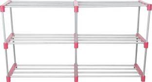 Flipkart Perfect Homes Studio Metal Open Book Shelf