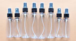 PSA Store Refillable Combo 50ml-100ml Bottle Black Mist Spray (50ml-4nos, 100ml-4nos) 50.1 ml Spray Bottle