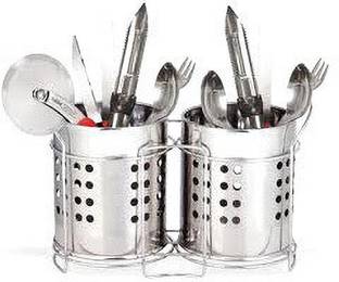 zinnu Empty Cutlery Holder Case