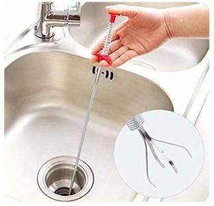 HAROON KCN013 Stainless Steel Hair Catching Sink Overflow Drain Cleaning Sink Multi-purpose Plunger