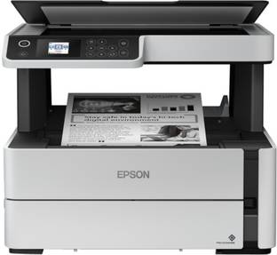 Epson M2140 Multi-function Monochrome Ink Tank Printer (Black Page Cost: 15 Paise)
