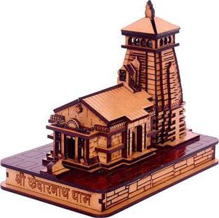 IDOLART KEDARNATH TEMPLE MINIATURE Decorative Showpiece  -  14 cm