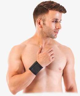 DipNish Adjustable Elasticized Wrist brace with double lock for Men & women Free Size Wrist Support