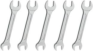 alis Double Open End Jaw Spanners 6 x 7mm Spanner Tool Kit, Kit set of 5 Pcs Double Open End Jaw Spanners 6 x 7mm Spanner Tool Kit, Kit set of 5 Pcs Double Sided Flare Nut Wrench