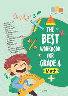 The Best Math Workbook for Grade 4