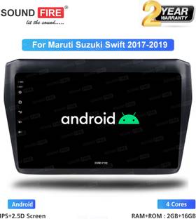 SOUND FIRE NEXGeneration 9"Inch (2GB/16GB) For Maruti Suzuki Swift 2017-2019 Android Car Stereo