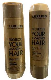 Luxliss Professional Keratin Daily Care Shampoo (250ml) + Conditioner