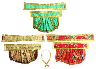 MountAlps Hanuman Ji Chola, made of Silk Cloth. Dress Size: Chola 8 Inch Dress