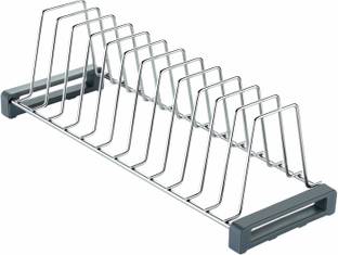 SMART SLIDE Plate Kitchen Rack Steel Kitchen Basket Plate Fixer/Tandem Basket Dish Rack/Dish Drainer/Plate Stand