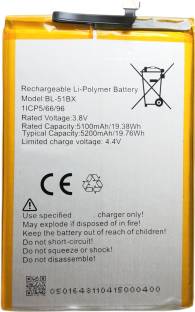 FULL CELL Mobile Battery For  Infinix Note 8 Note 8i X683 / Hot 10 X682 / X682B / X682C BL-51BX 5200mAh