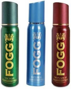 फॉग Victor , Imperial , Monarch PACK OF 3 Perfume  -  360 ml