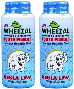 WHEEZAL HOMEOTRADE HEKLAVA 100 GRM TOOTH POWDER PACK OF 2