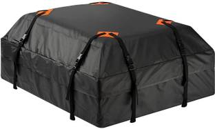 ALLEXTREME Rooftop Cargo Bag 15 Cubic Feet Foldable Water-resistant Travel Luggage Carrier Vehicle Cargo Net